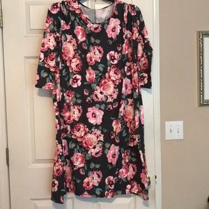 NWT Piphany Chelsea cold shoulder dress